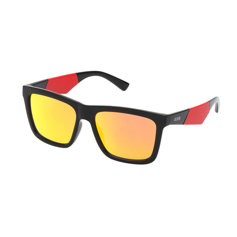 Black resin sunglasses-null