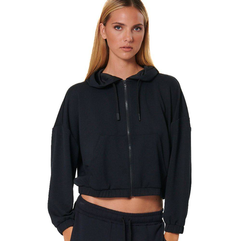 Women's modal crop jacket-null