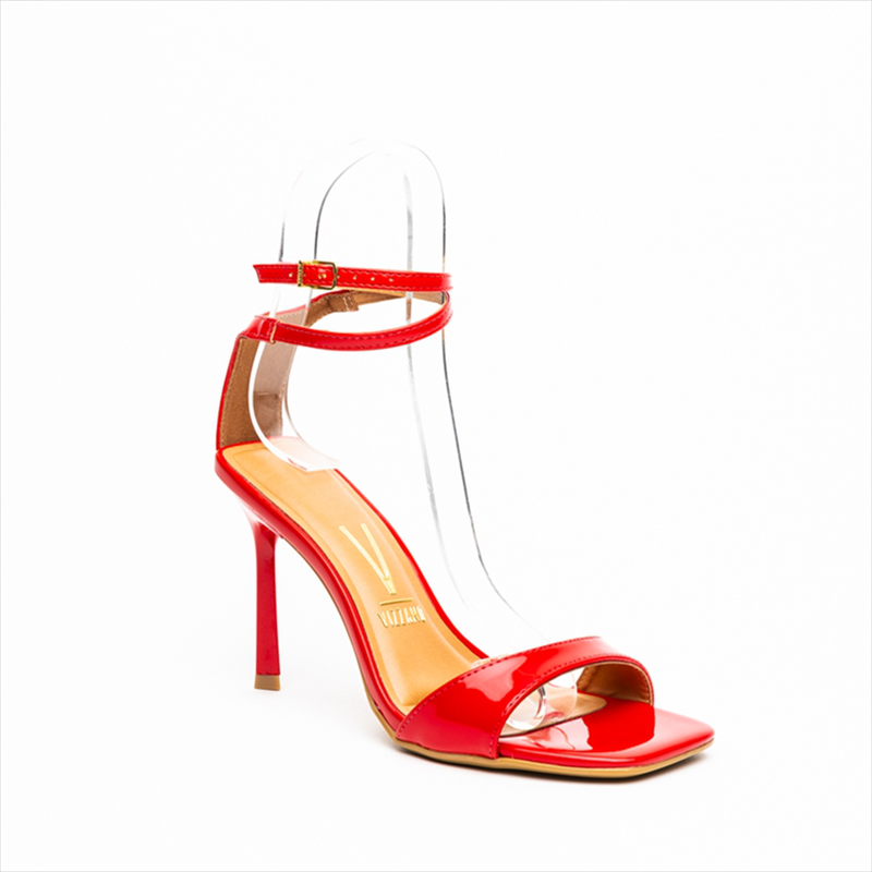 Vizzano double ankle strap high heel sandals-null