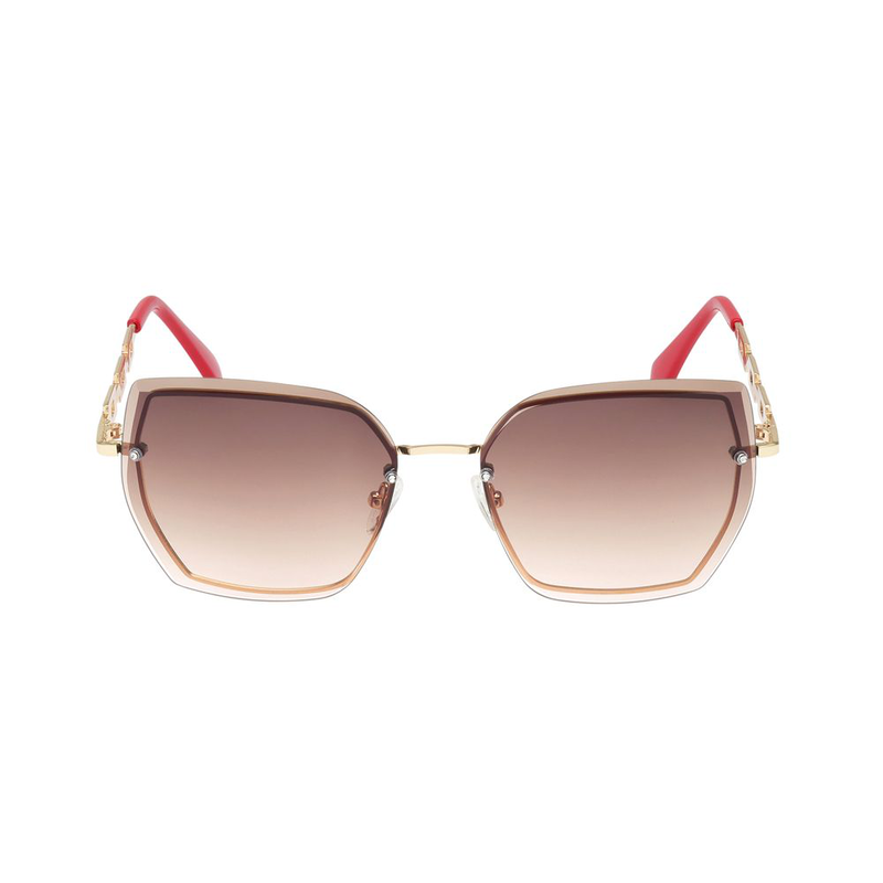 Gold metal sunglasses-null