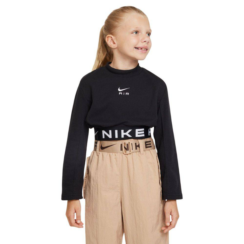 Nike girls Air ess long-sleeve mixed top-null