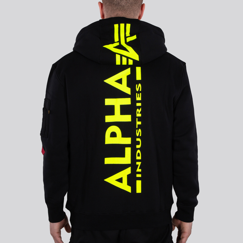 Back print hoody image number null