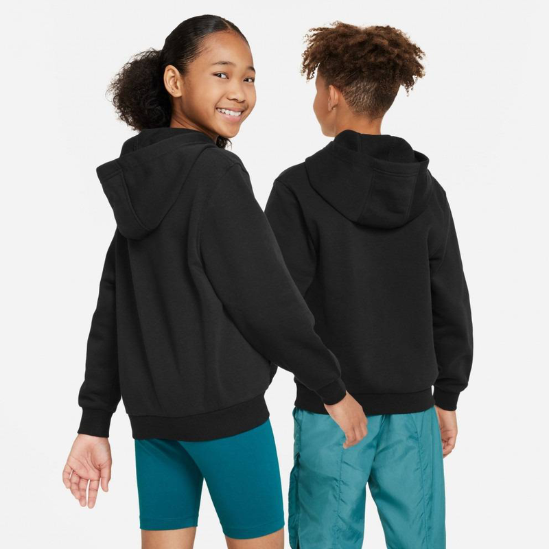 Club fleece big kids hoodie-null