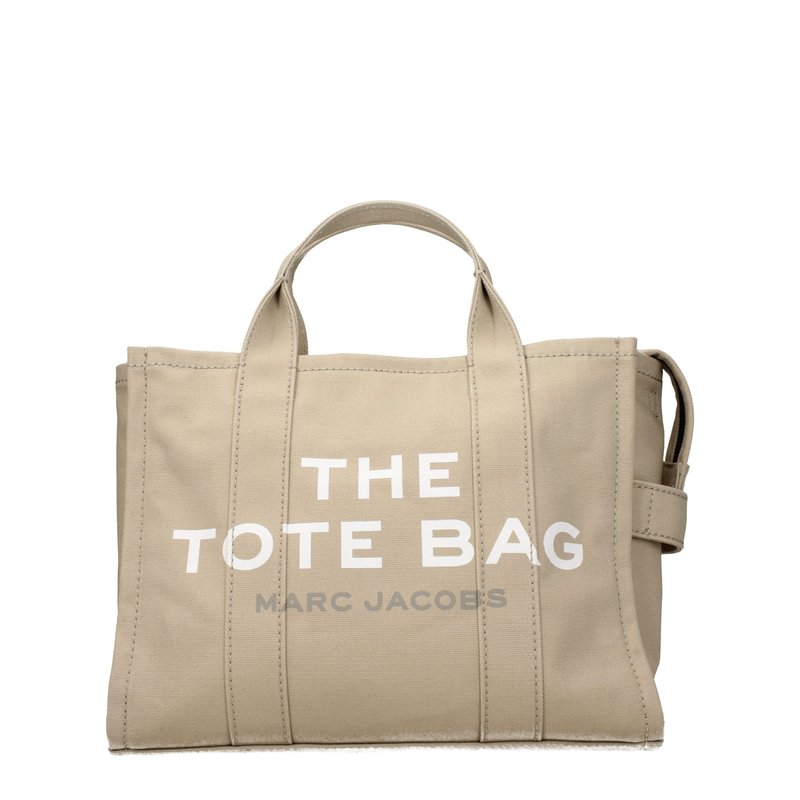 Beige fabric handbag-null