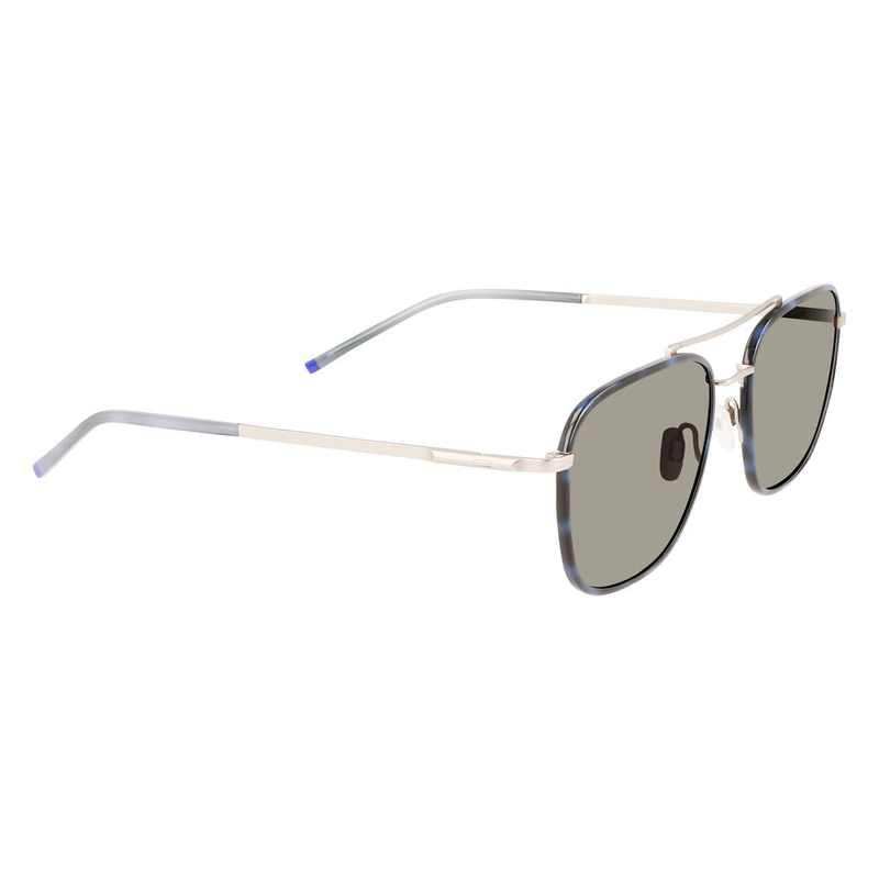 Blue titanium sunglasses-null