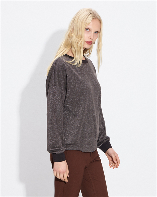 Blouse knit lurex-null