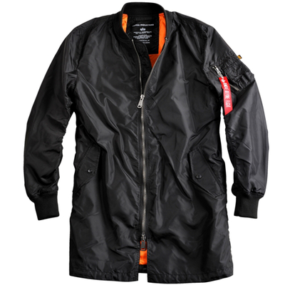 Ma-1 tt coat, Black, medium