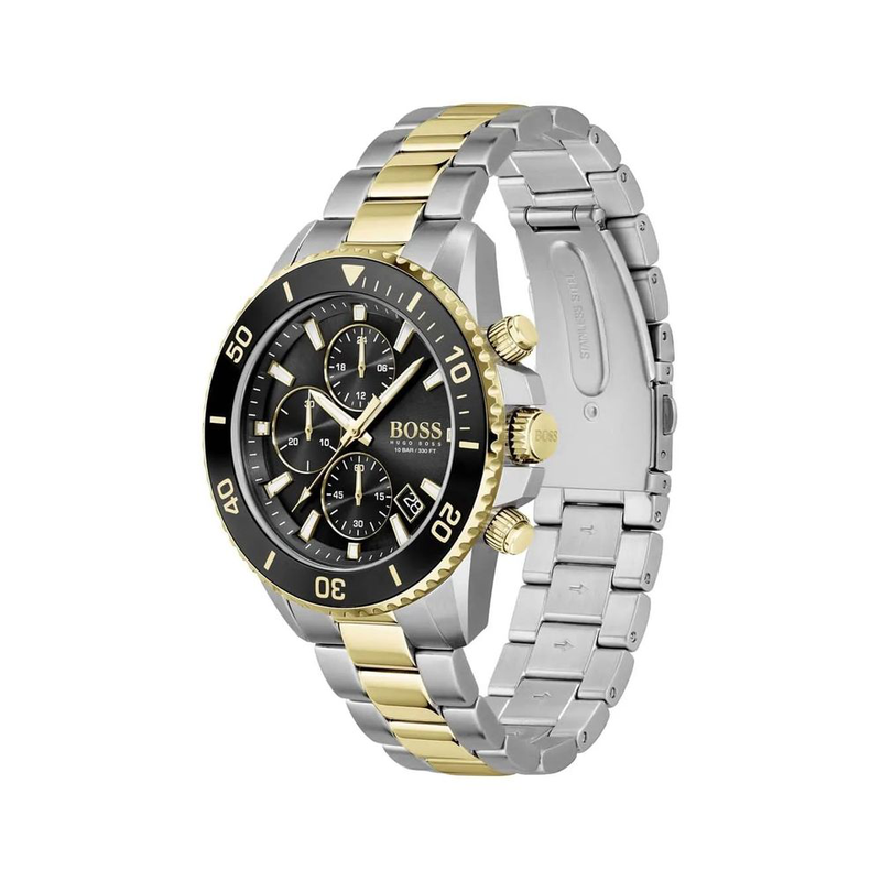 Gray stainless steel sport watch-null