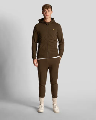 Skinny sweat pant w485 olive, Wcove, medium