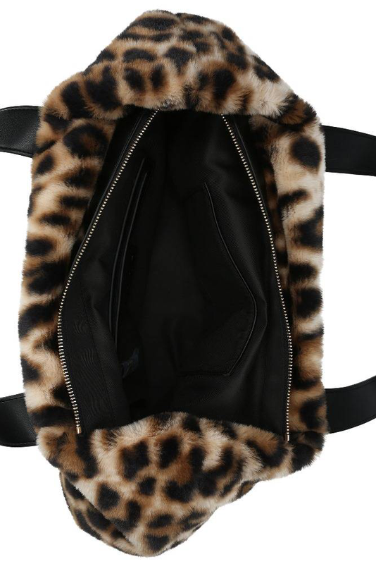 Liu Jo large faux fur hobo bag-null