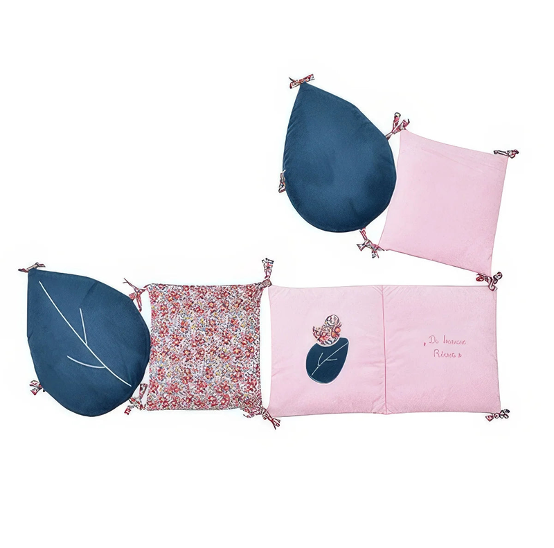Product image: Doudou et compagnie boh'aime baby cot bumper, , medium-null