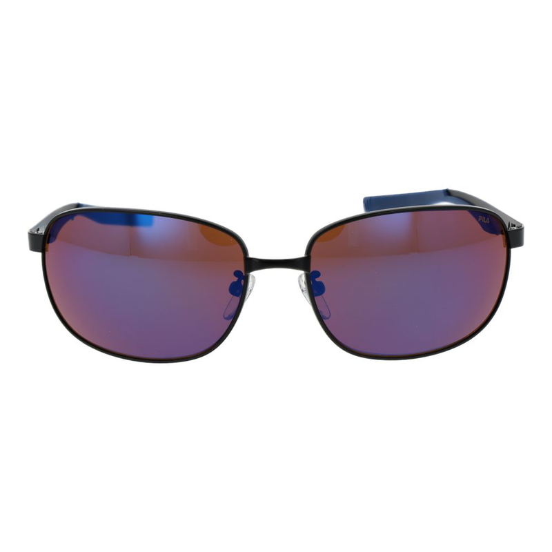 Black stainless steel sunglasses-null