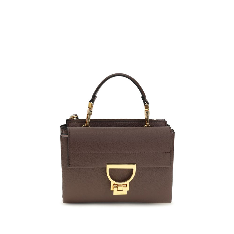 Brown calf leather bos taurus handbag-null