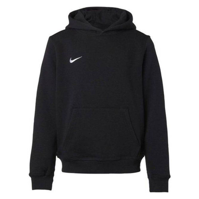 Youth team club hoodie, Black, medium