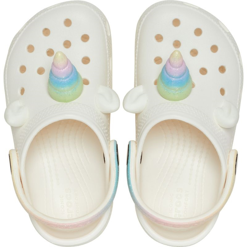 Crocs toddlers classic i am rainbow unicorn clog 209701-null