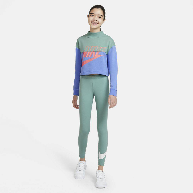 Nike nsw girls french terry cropped crew-null