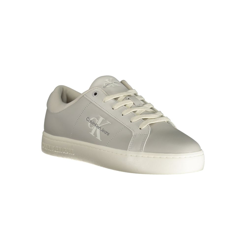 Grigio polyurethane men's sneaker-null