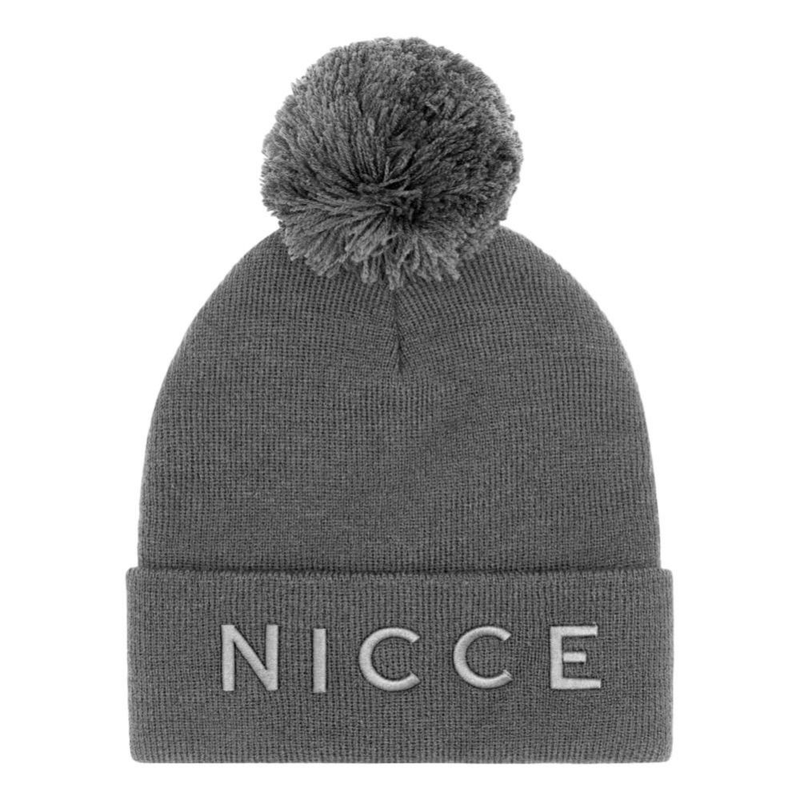 Nicce women accessories atto beanie with pom image number null