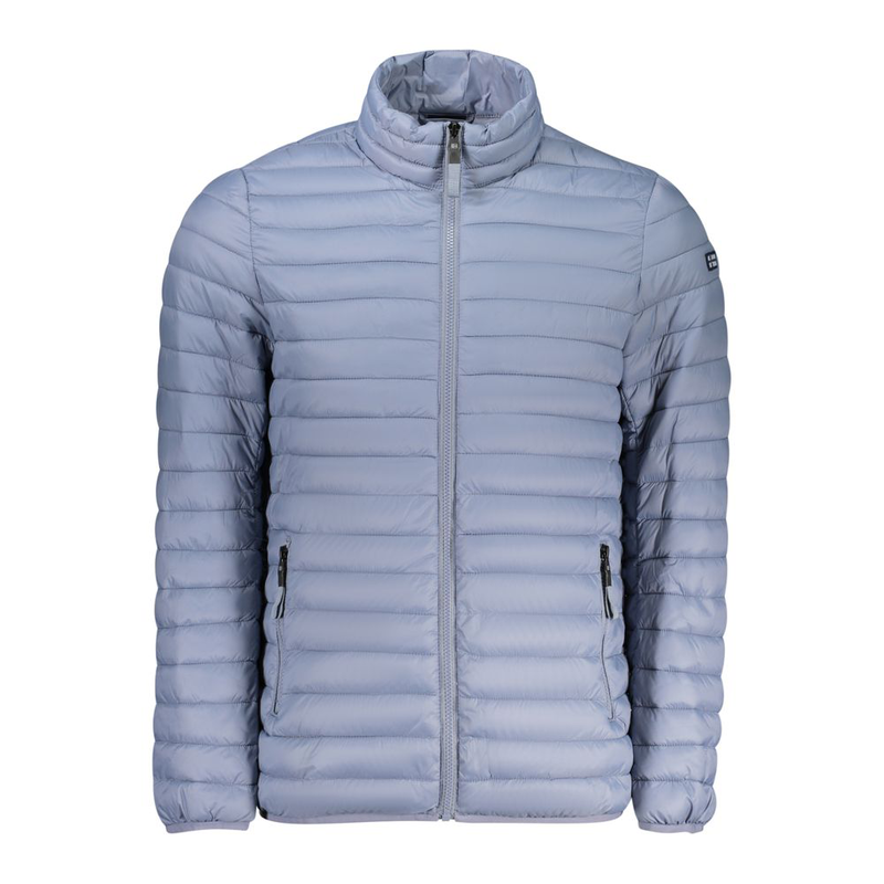 Azzurro poliammide mens jacket-null