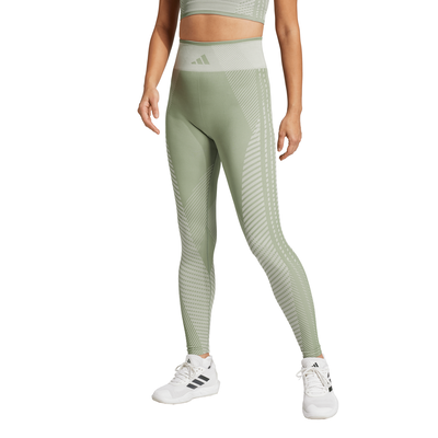 Adidas women's knitted training 7/8 leggings