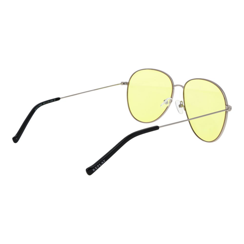 Silver metal sunglasses-null