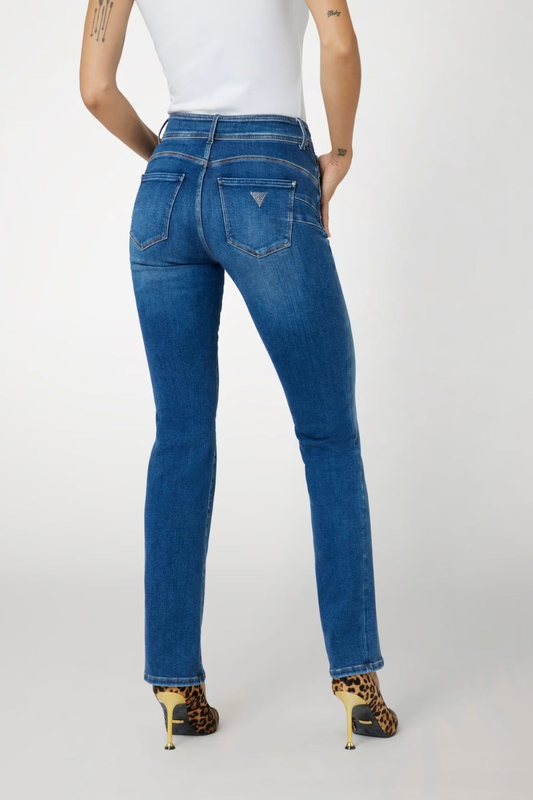Straight power trouser jean-null