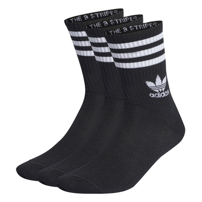 Adidas crew sock  3str     black, Black, medium