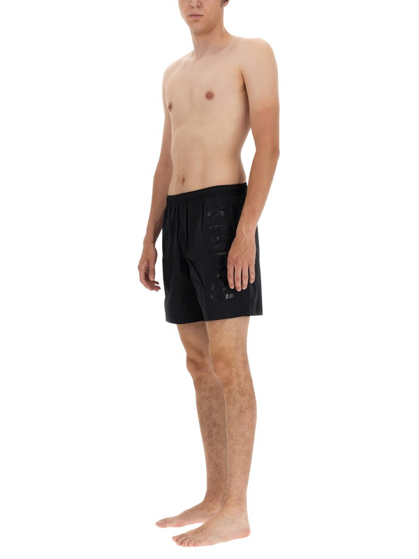 Alexander mcqueen graffiti logo swimsuit-null