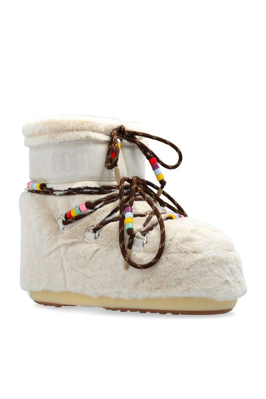 Moon boot icon low faux fur beads image number null