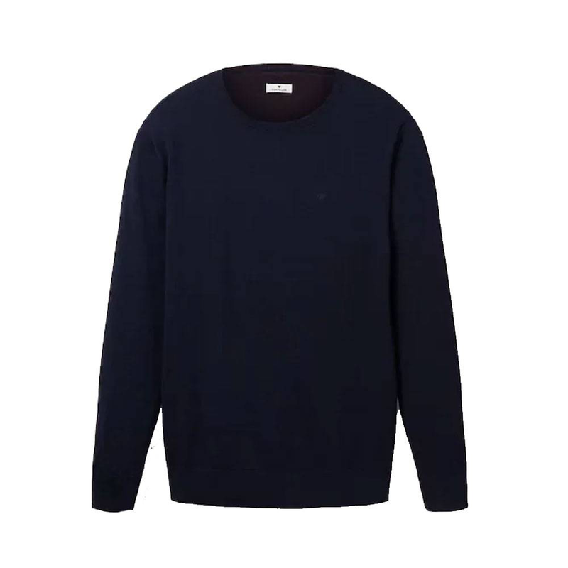 Product image: Baic crew nec knit mens knitted navy melange-null