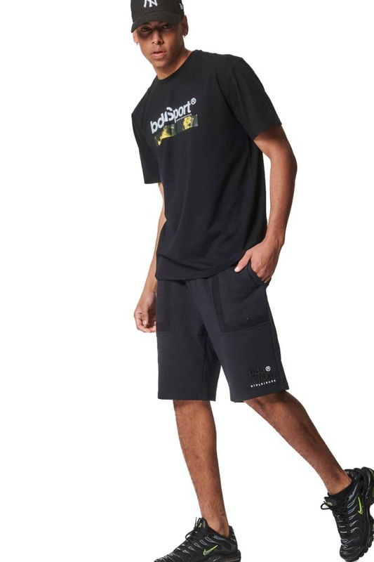 Men's athletic shorts w/embroidery-null