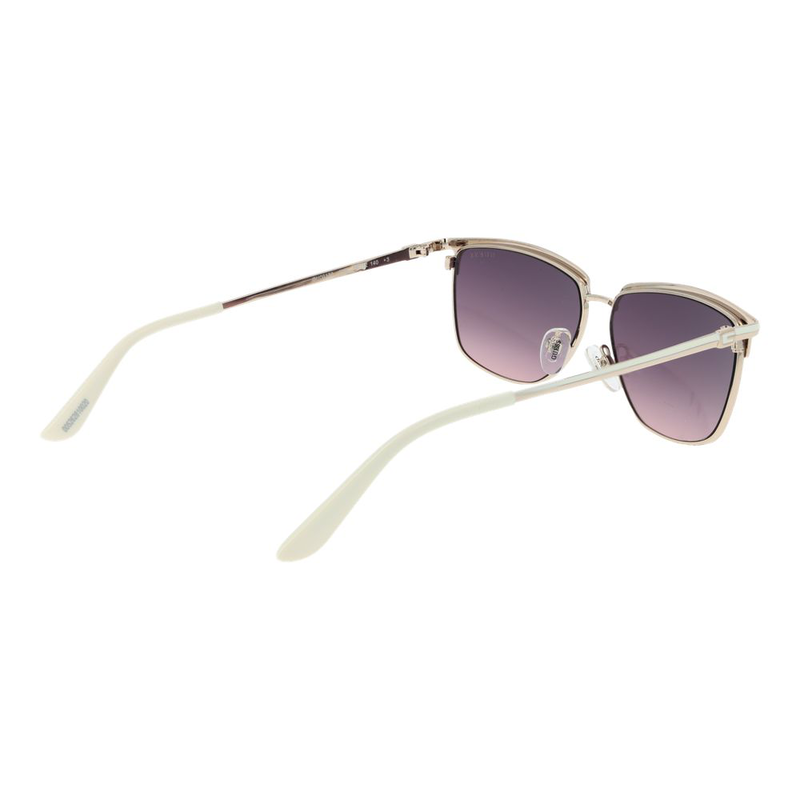White metal sunglasses-null