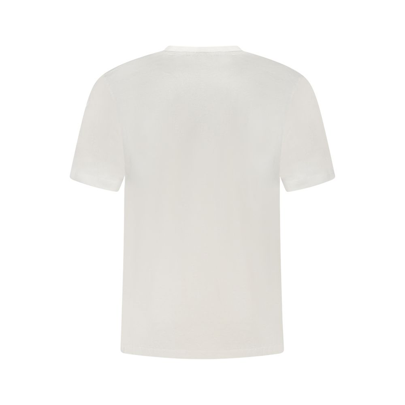 White cotton men t-shirt-null