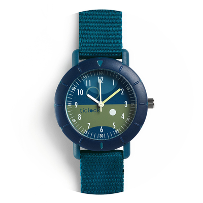 Blue stadium sports watch