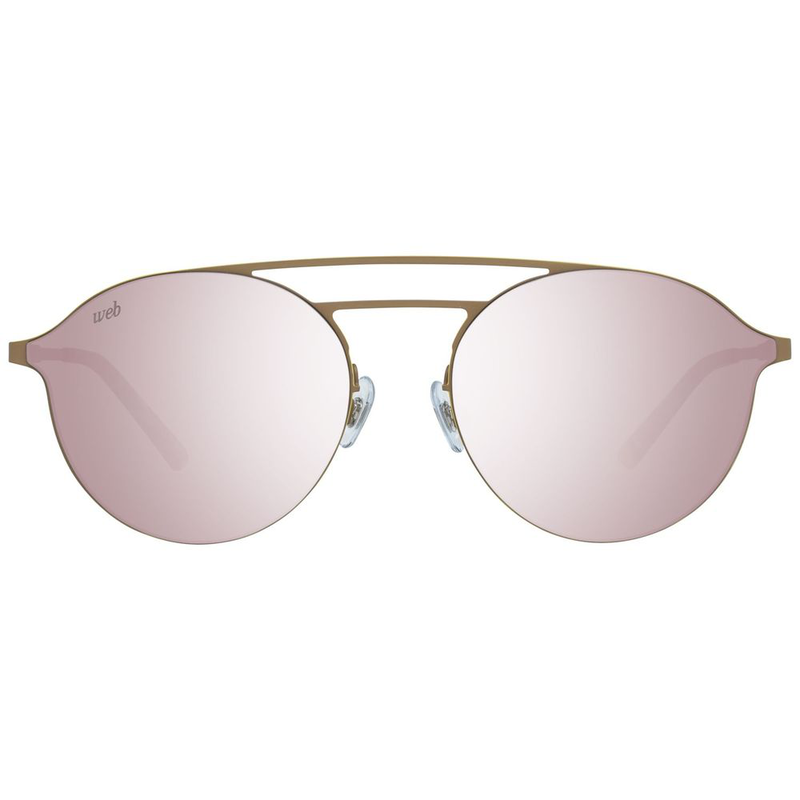 Brown metal sunglasses-null
