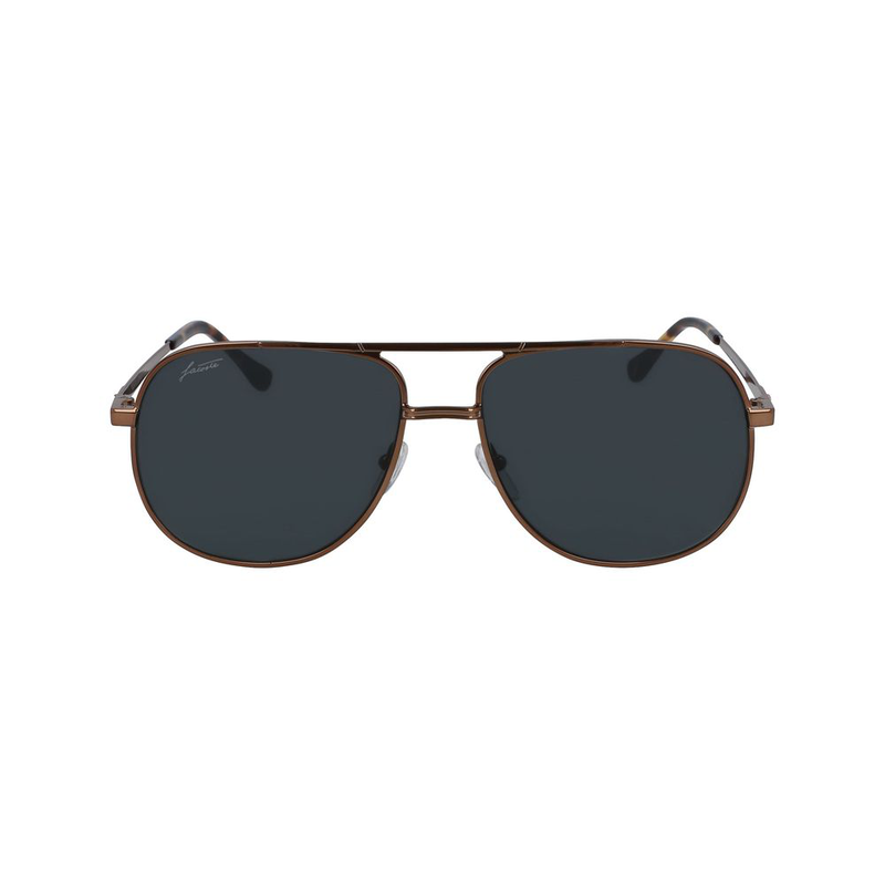 Brown metal sunglasses-null