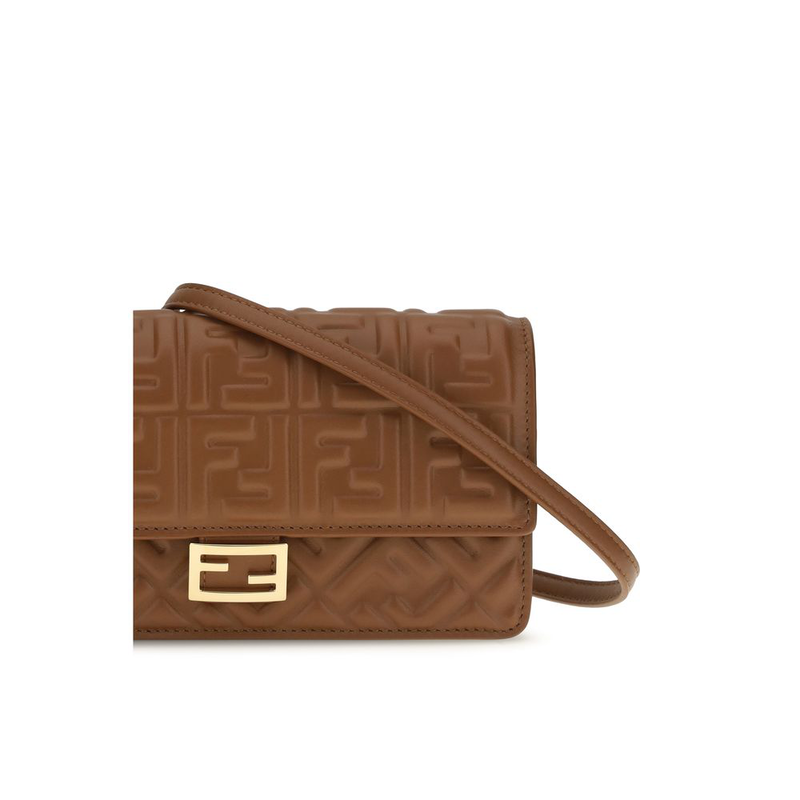 Brown calf leather bos taurus wallet-null