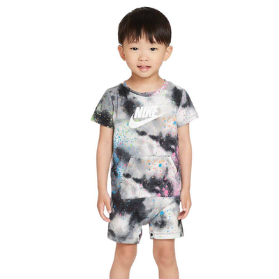 Nike infant tie dye romber, Black / White, medium