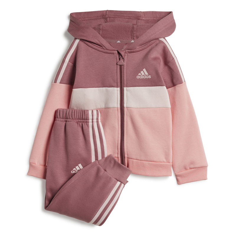 Product image: Adidas infants tiberio 3-stripes colorblock fleece track sui-null