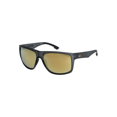 Quiksilver men transmission p-polarised sunglasses, Xkkn-black/orange, medium