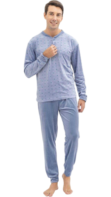 Mens velvet pyjama #q2108