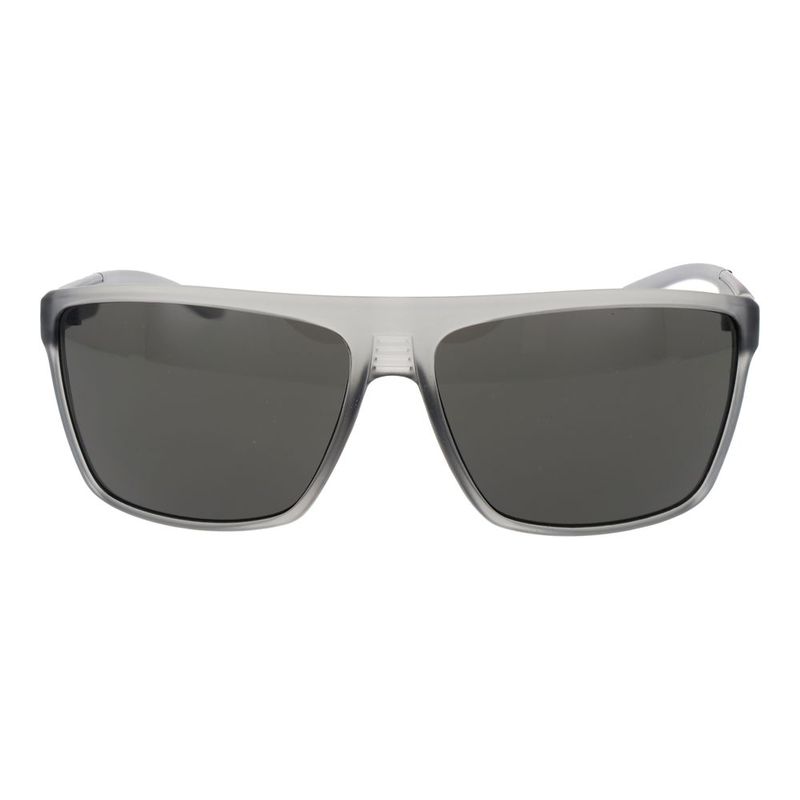 Brown stainless steel sunglasses-null