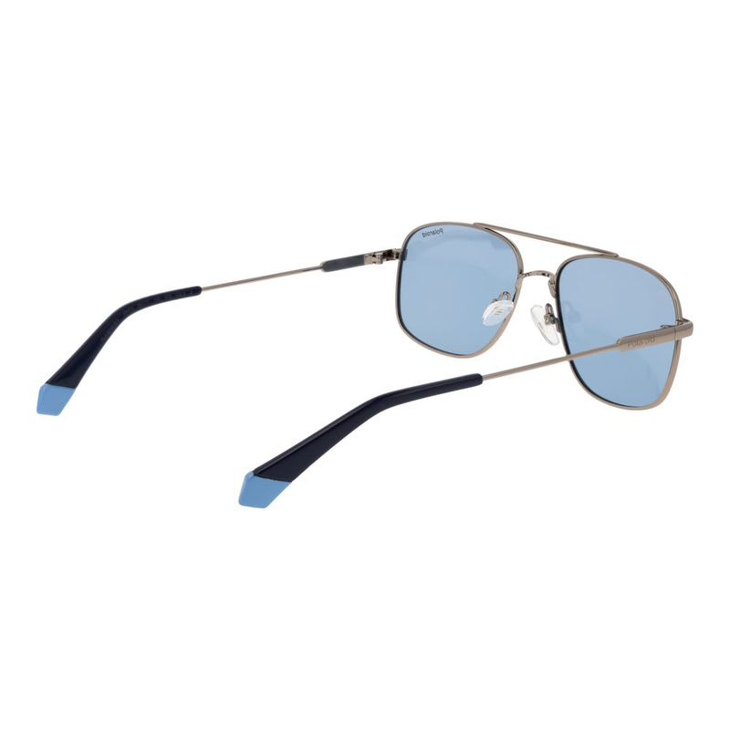 Gray metal sunglasses-null