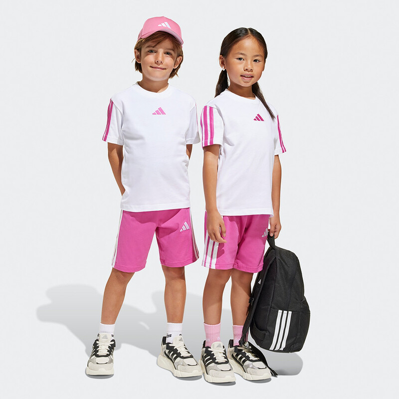 Adidas junior lk 3-stripes t-set 160-null