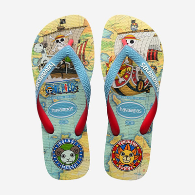 Havaianas top one piece, Blue/red, medium