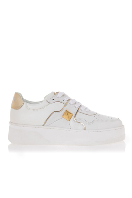 Sante day2day sneakers shoes, Gold, medium