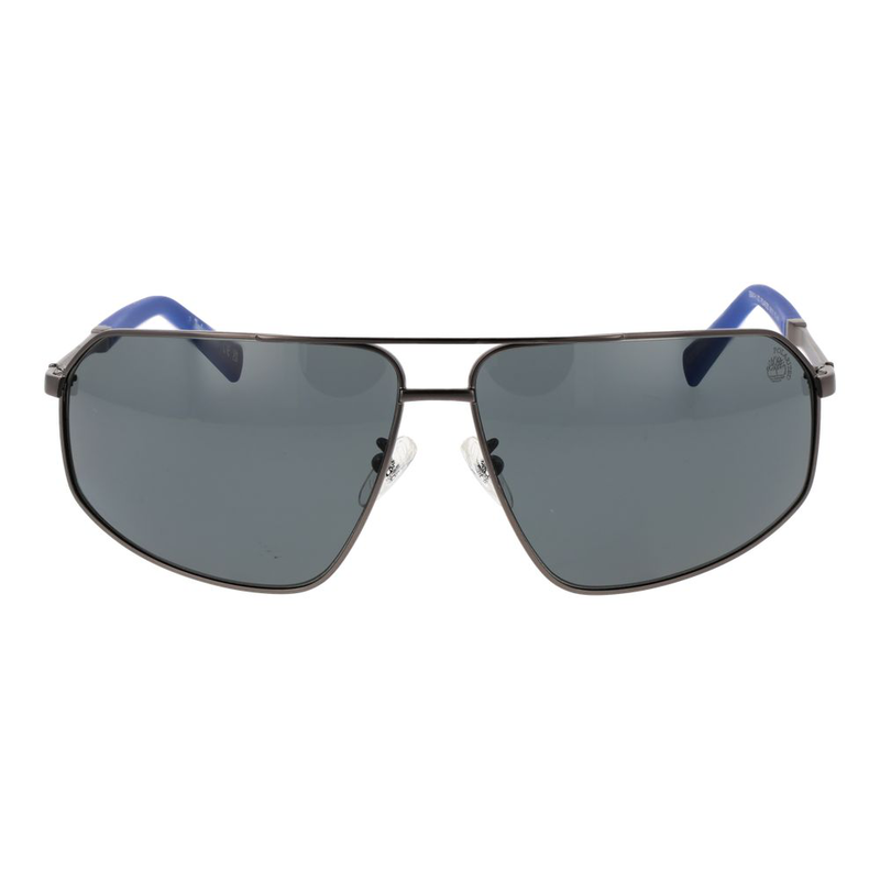 Gray metal sunglasses-null