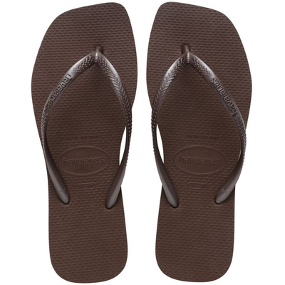 Square, Dark Brown, medium