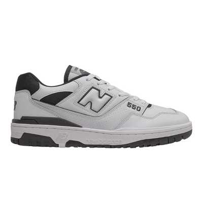 New balance 550 lifestyle sneakers, White / Black, medium