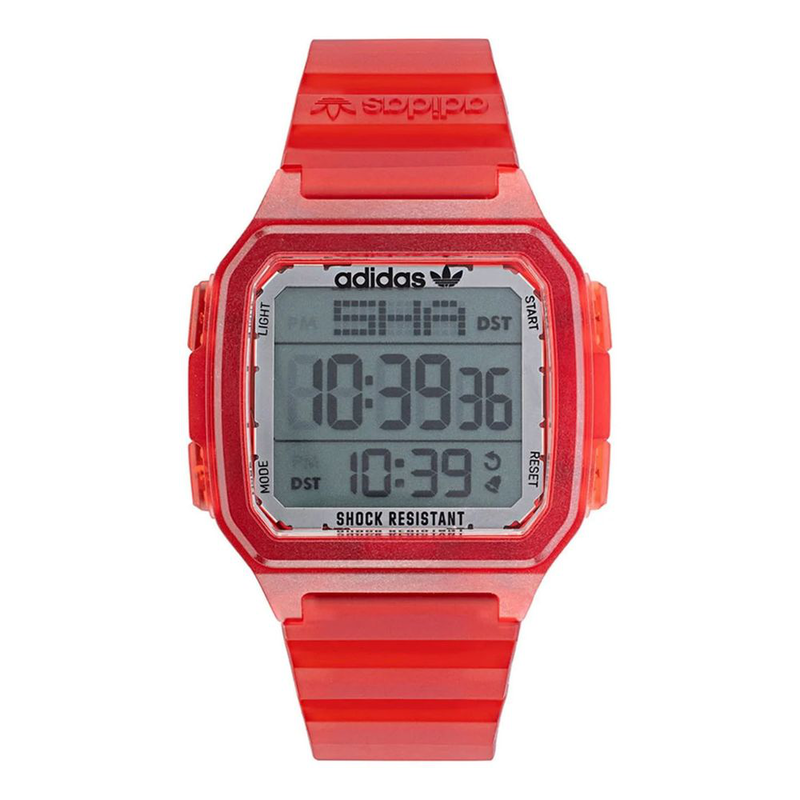 Multicolor resin digital watch-null